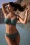 Cyell Flora Padded Bikini Top in Teal