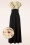 Vintage Chic for TopVintage Rinda Floral Maxi Dress in Black