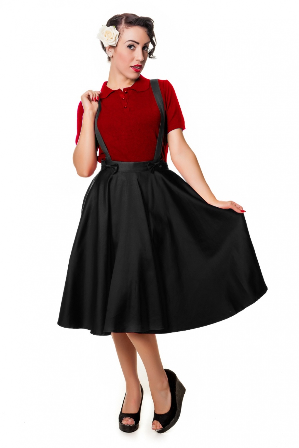 Circle Skirt Black 106