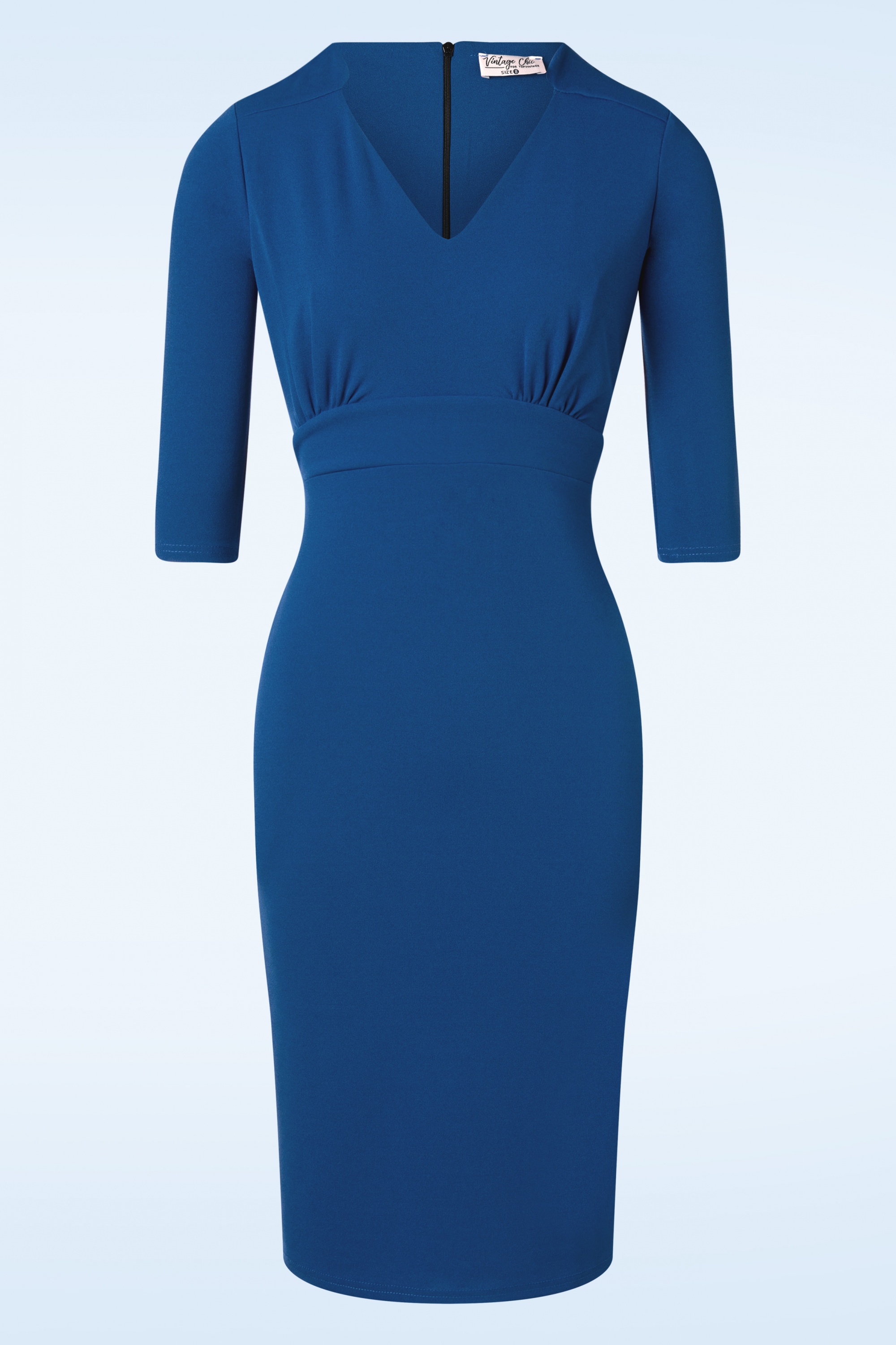 Vintage Chic for Topvintage Elly Pencil Dress in Royal Blue | Shop at ...