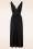 Very Cherry 44865 dress long black v neck 230322 501W
