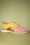 Rollie Derby Slingback Punch Shoes in Pink Lemonade