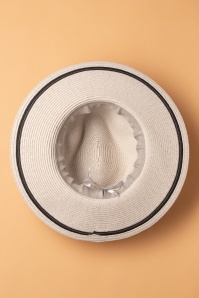 Amici - Leoni Straw Hat in Silver Grey 3