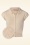 top vintage boutique collection 46702 blouse beige short sleeves 230323 503Z