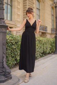 Very Cherry - Limone Tricot Dress in Deluxe Black