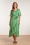 Smashed Lemon - Meila Sparkling Maxi Dress en Vert