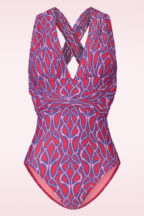 TC Beach - Multiway Swimsuit in Coral 