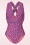 TC Beach - Multiway Swimsuit in Ikat Pink