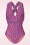 TC Beach - Multiway Swimsuit en Rose Ikat