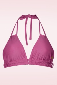 TC Beach - Slide Triangle Bikini Top in Summer Pink
