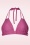 TC Beach - Slide Triangle Bikini Top in Summer Pink