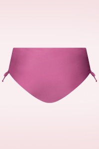 TC Beach - High Waist Bikini Bottom in Summer Pink 2