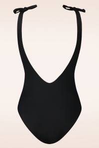 TC Beach - Bow Rib Swimsuit in Black 3