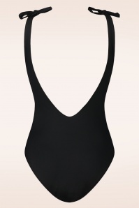 TC Beach - Bow Rib Swimsuit en Noir 3