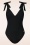 TC Beach - Bow Rib Swimsuit en Noir 2