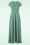 Vintage Chic for Topvintage - Rinda Maxi Dress in Sage Green
