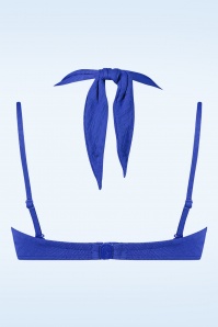 TC Beach - Multiway Bikini Top en Vagues Bleues 3