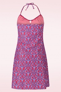 TC Beach - Beach Dress en rose Ikat 3