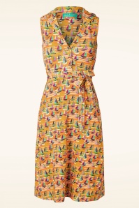 Bakery Ladies - Tulsa Polo Dress en Maïs