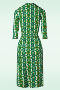 Bakery Ladies - Polo Dress in Grasshopper 3