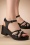 Miz Mooz - Gabriella Sandal en Noir et Crème