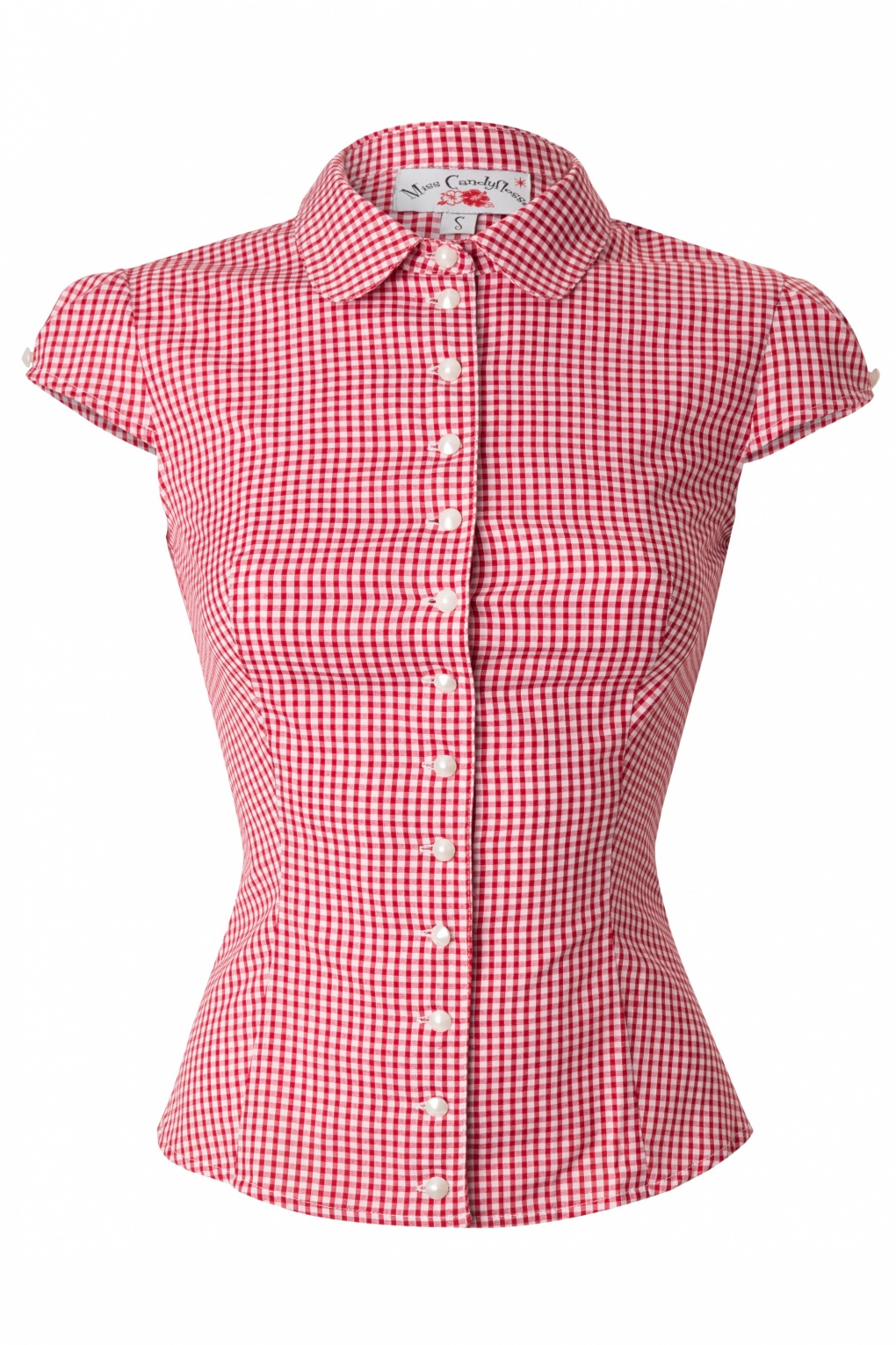 Jenilee Top In Red Gingham