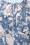 Vixen - Floral Flutter Flare Dress en Bleu 3