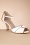 Chelsea Crew - Larisa Peeptoe Sandals in White 3