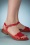 Miz Mooz - Demure Sandals en Rouge Écarlate