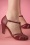 Chelsea Crew - Sergi T-Strap Pumps in Deep Red