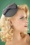 Banned Retro - Candice Hat Années 50 en Magenta