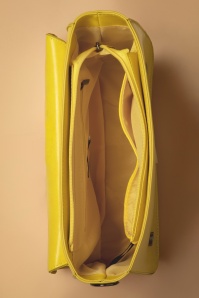 Banned Retro - Scandal Handbag in Yellow 2