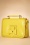 Banned Retro - Scandal Handbag in Yellow