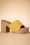Poti Pati - Savannah Clog Sandals in Mustard Yellow