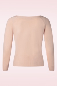 Banned Retro - Tilly Tie Jumper in Salmon 3
