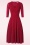 Vintage Chic for Topvintage - Gloria Glitter Swing Dress en Rouge