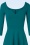 Vintage Chic for Topvintage - Cara Swing Dress in Teal 3