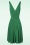 Vintage Chic for Topvintage - Grecian jurk in smaragdgroen 2