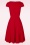 Vixen - Connie Swing Dress in Red 2
