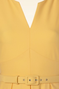 Vintage Diva  - The Gianna Swing Dress in Yellow 6