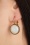 Urban Hippies - Goldplated Dot Earrings in Ivory