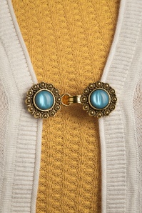 Urban Hippies - Vest Clips in Gold and Fjord Blue
