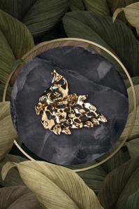 Erstwilder - Le Peacock Royal Stone Set Crystal Brosche 3