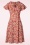 Zoe Vine - 50s Petra Pencil Dress in Teal