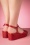 B.A.I.T. - Kira sleehak sandalen in rood 5