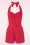 Timeless - Raven Playsuit in Red 2