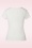 Queen Kerosin - Chi-Chi-Beach-Poodle-T-Shirt in Weiß 2