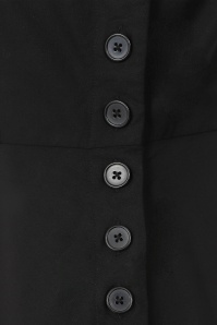 Collectif Clothing - Belinda effen playsuit in zwart 3