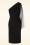 Rebel Love Clothing - Sabrina Beaded Tulle Sash Bleistiftkleid in Schwarz 2