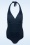  - Halter shaping badpak in marineblauw 2